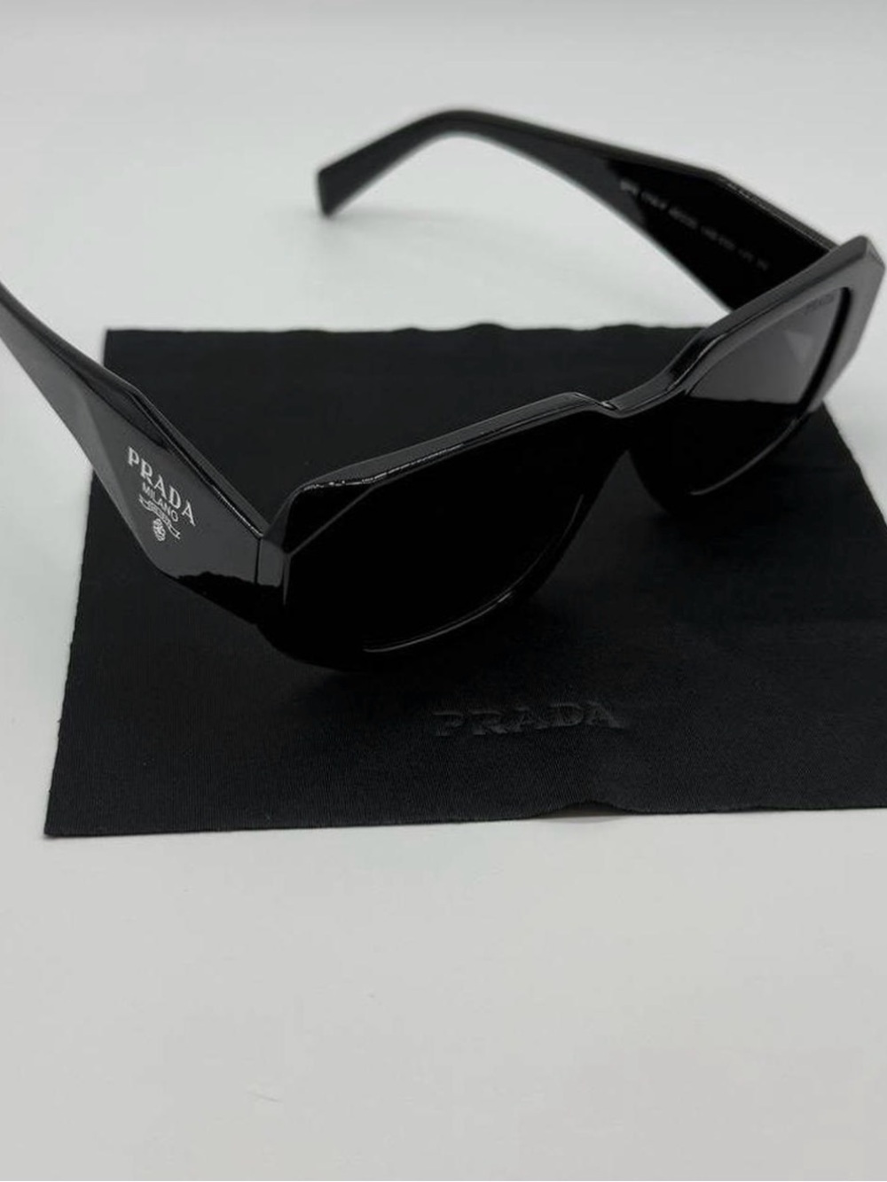 Prada Milano Black Sunglasses - Picture 2 of 6